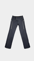 STRAIGHT LEG RACER JEANS